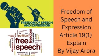 Freedom Of Speech And Expression and Different Case