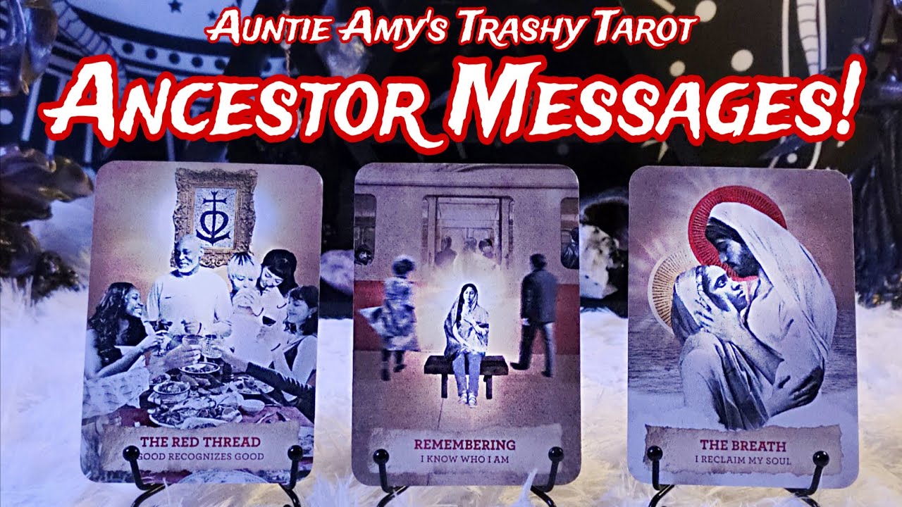 Ancestor Messages! 🌞Pop-Up |Pick-A-Card Reading|💯Auntie Amy's Trashy Tarot