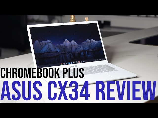 ASUS Chromebook Plus CX3402CBA 14.0 Full HD Chromebook Laptop