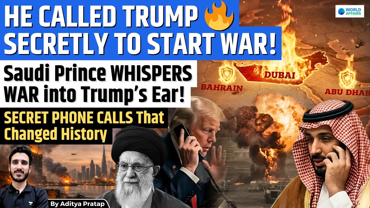 Trump & Saudi Crown Prince: Iran Strikes UAE & Saudi After US Attack | Middle East War