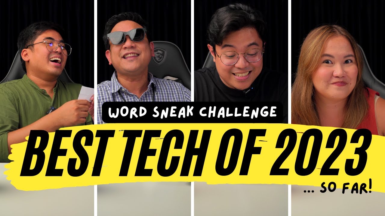 Best Tech of 2023... So Far! Word Sneak Challenge!