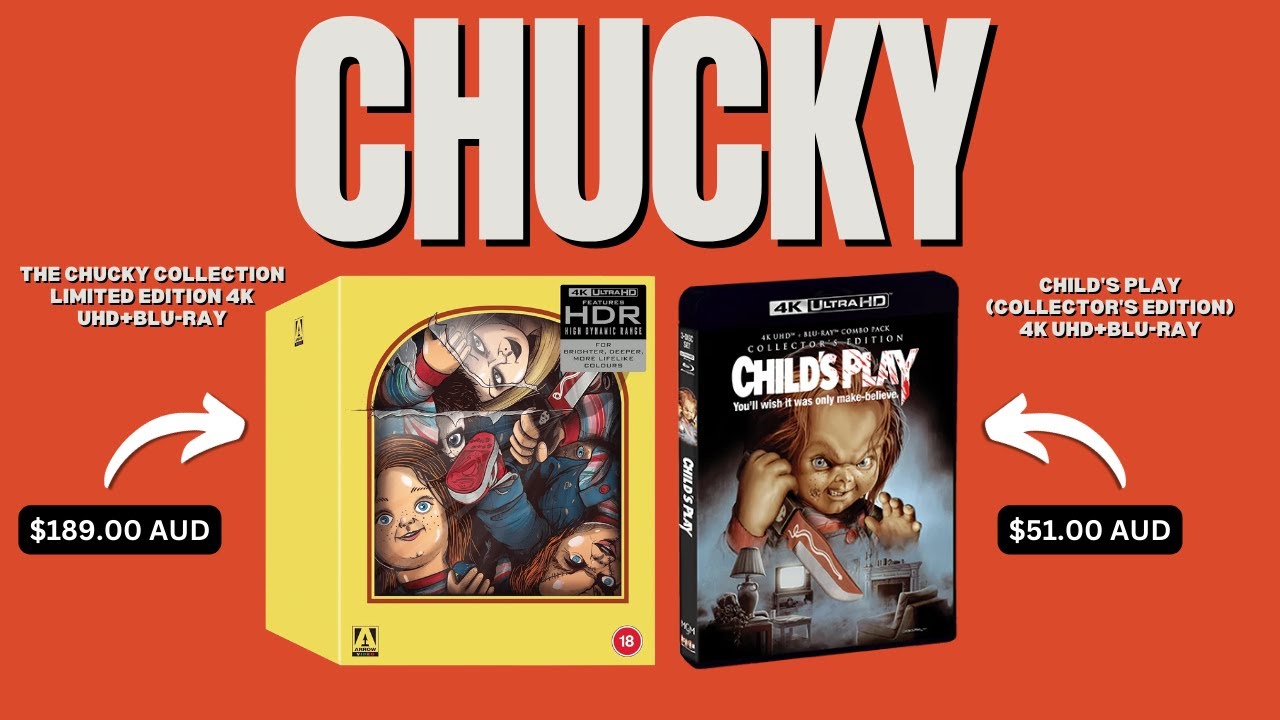 Chucky 4K UHD COLLECTION: REVIEW & UNBOXING