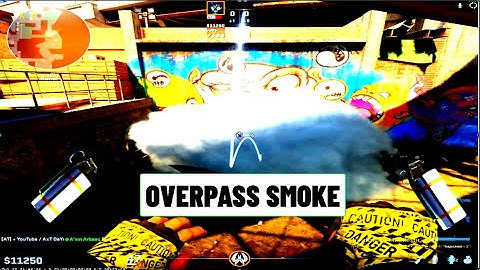 CS2 OVERPASS SMOKE