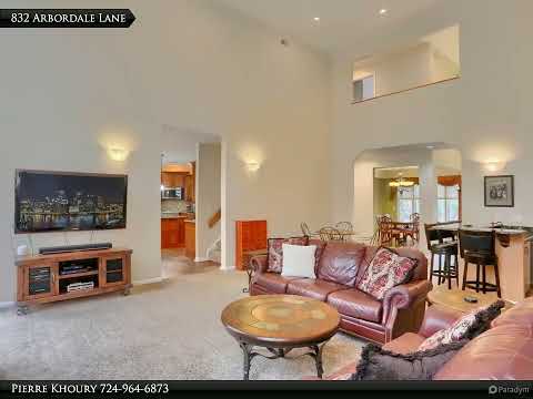 832 Arbordale Lane, Wexford, PA home video tour