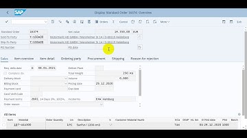 SCM600-Exercise 11.3 Create Sales Order with Reference to Quotation (SAP SD Tutorial)