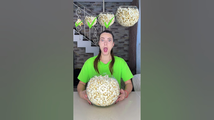 From small to giant popcorn by Tsuriki Show #shorts