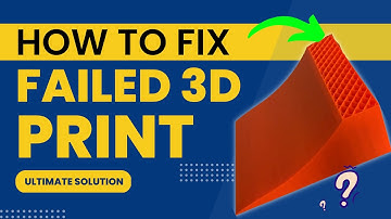 3D Printing Disaster? How to Save and Fix Failed 3d Print (The Ultimate Solution)