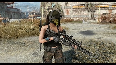 Fallout 4 PRC ENB ( Optimized ) Featuring Wasteland Tactical - Visible Weapons on Packs