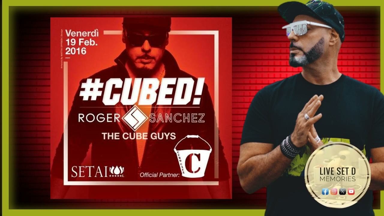 Roger Sanchez @ Cubed, Setai Club, Bergamo, Italy 19 02 2016