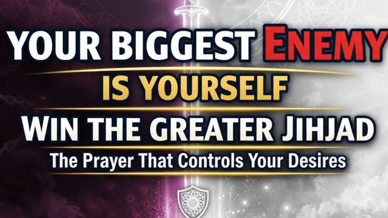 STOP LOSING THE BATTLE AGAINST YOUR DESIRES - THE GREATER JIHAD PRAYER THAT WINS 🏆