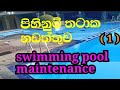 #Swimming pool maintenance #පිහිනුම් තටාක නඩත්තුව #රැකියාඉගනුම