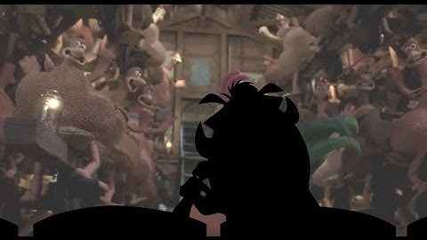 Timon and Pumbaa Interrupt 8 Chicken Run 