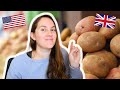 9 Fun UK vs US Potato Differences! // Americans Don&#39;t Call It a Jacket Potato?