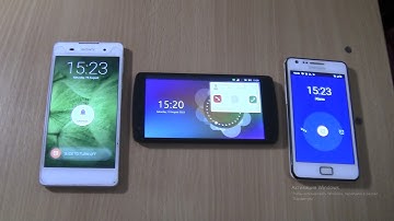 Double Alarms+ Incoming call at the Same Time Nexus 5 Ubuntu Samsung S2 Android 11+Sony xperia E5