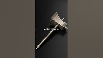 The Weapon Built to Smash Knights #facts