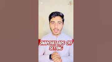 How to turn off snapchat ads || How to stop snapchat ads || FCS OFFICIAL