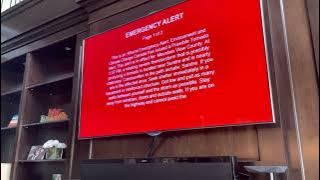 Alberta Emergency Alert - Possible Tornado Alert July 7, 2022 EAS #13