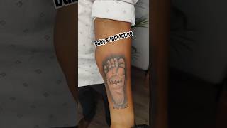 #Baby's foot 🦶 #tattoo #shorts #trending #love #simple #viralvideo contact_9827913811