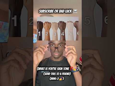 WHAT IS YOU RE SKIN TONE Shortsfeed Shorts Fyp Trending Viralshort