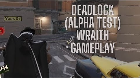 Deadlock - (Alpha Test) Wraith Gameplay