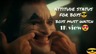I love everything status ft. Sub cradles | joker status | Suicide squad | Joker whatsapp status