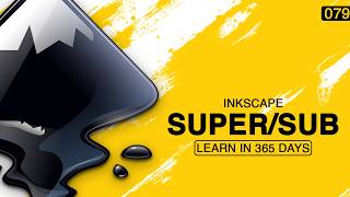 How to Create Superscript and Subscript in Inkscape