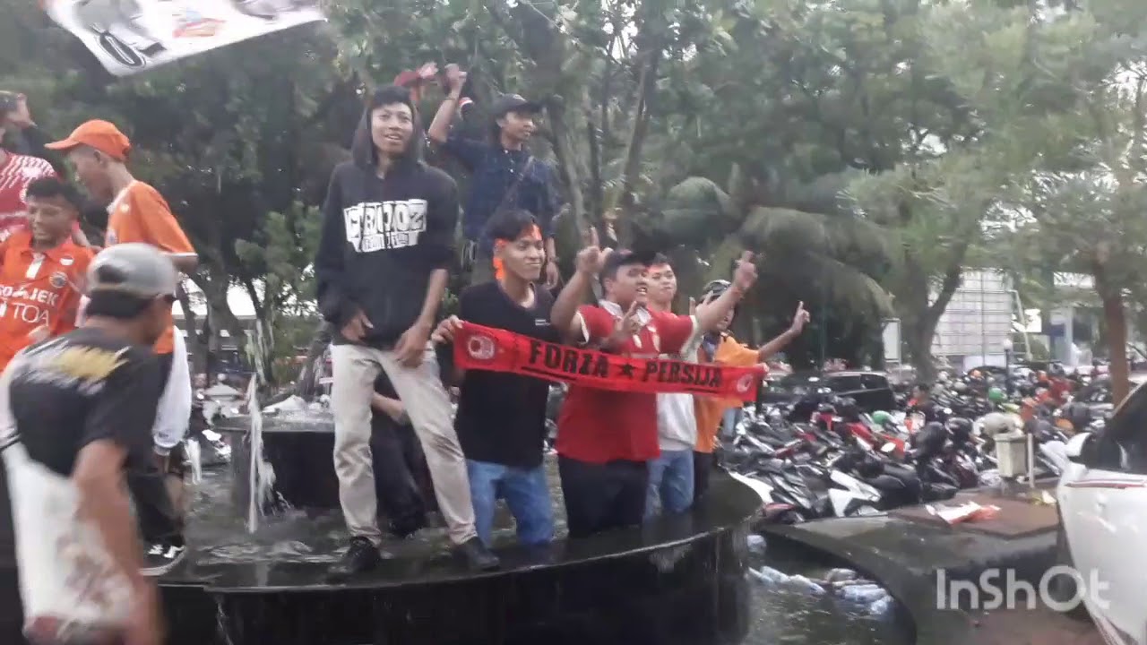  Euforia Jakmania Setelah Persija Pastikan Juara Liga 1
