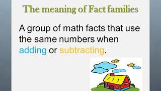 Jr .2  Maths (  fact families)