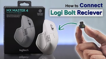 How to Pair Logitech MX Master 4 with Unifying or Logi Bolt Receiver on Windows PC!