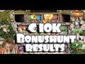 €10.000 Bonushunt results!