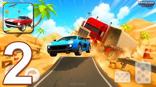 Stunt Paradise - Gameplay Walkthrough Part 2 - Level 1-10 Stunt Car Extreme (iOS, Android)