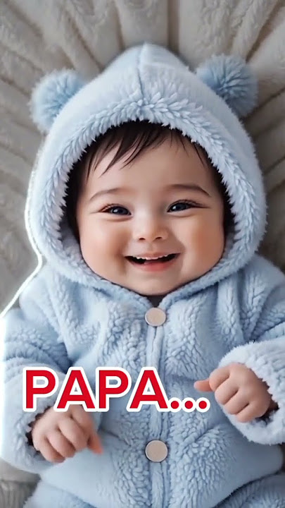 bayi lucu panggil papa#shorts