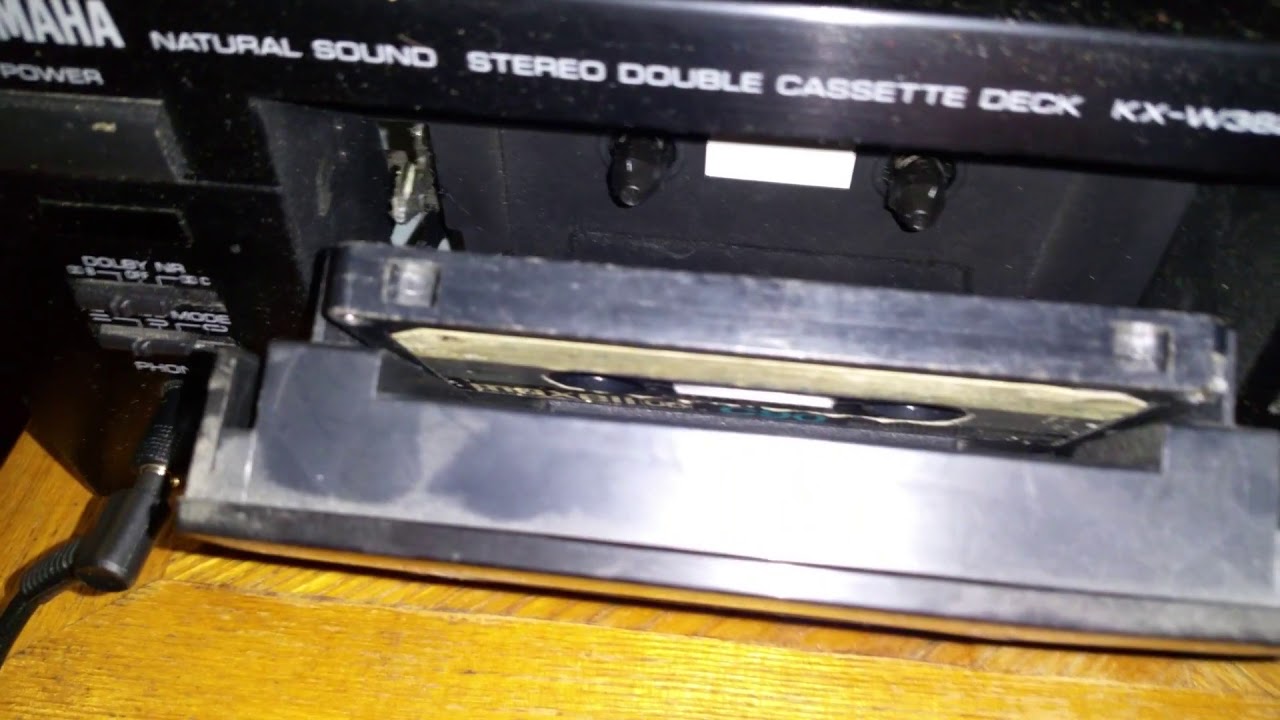 Yamaha tape deck won't stay in play (I fixed it) YouTube