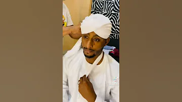 طريقة لف العمة السودانية اجمل عريس فيك يا سودان 