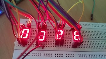 Simulasi 7 Segmen Berbasis Mikrokontroler ATMega8535 "Jam Digital"