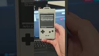 GameBoy на EINK устройстве M5Stack PaperS3 #m5stack #papers3 #geek #retrogaming