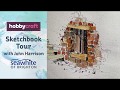 Sketchbook Tour with Artist John Harrison | Hobbycraft