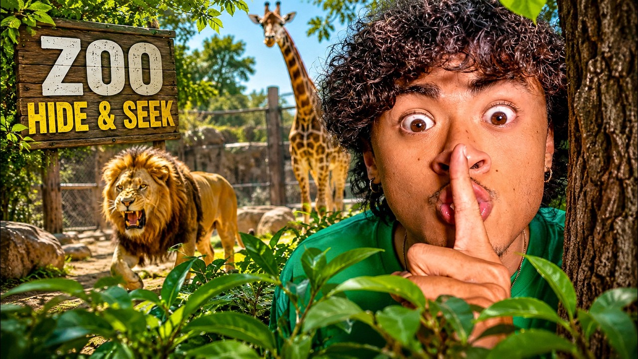 HIDE AND SEEK in ZOO!