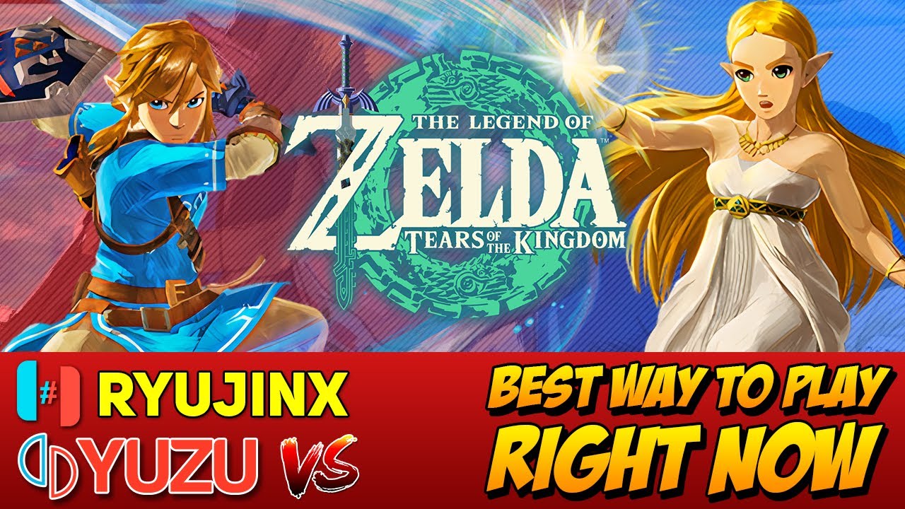 Yuzu vs. Ryujinx Emulator Comparison Zelda: Tears of the Kingdom TOTK + New  Shader Cache 