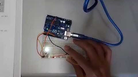 [資訊]  Arduino  5-7-3  使用按鈕來點亮和熄滅LED燈