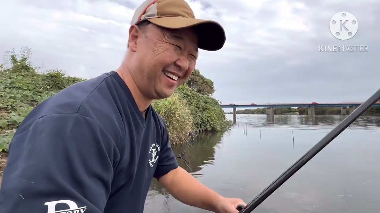 那珂川鯉釣り大会参加しました。
