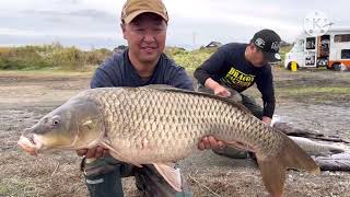 那珂川鯉釣り大会参加しました。 - YouTube