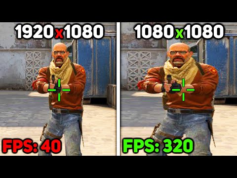 1080x1080 - САМОЕ ЧИТЕРСКОЕ РАЗРЕШЕНИЕ - Повышает FPS и Скилл В CS:GO