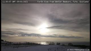 9 January 2021 - Forth View WeatherCam Timelapse