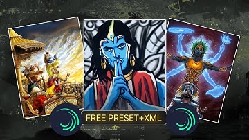 Shree Krishna Badass Edit ✨| Ae Inspired Preset | Alight Motion Edit | Free Preset 🗿#krishna 