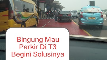Parkir Terminal 3 Internasional bandara soetta 2024 // Begini Caranya #video #shorts