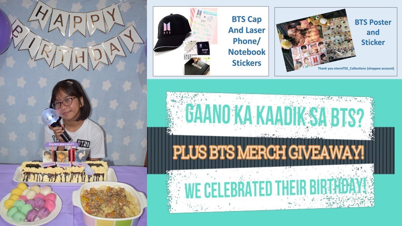 GAANO KA KAADIK SA BTS? Plus BTS GIVEAWAY! - YouTube