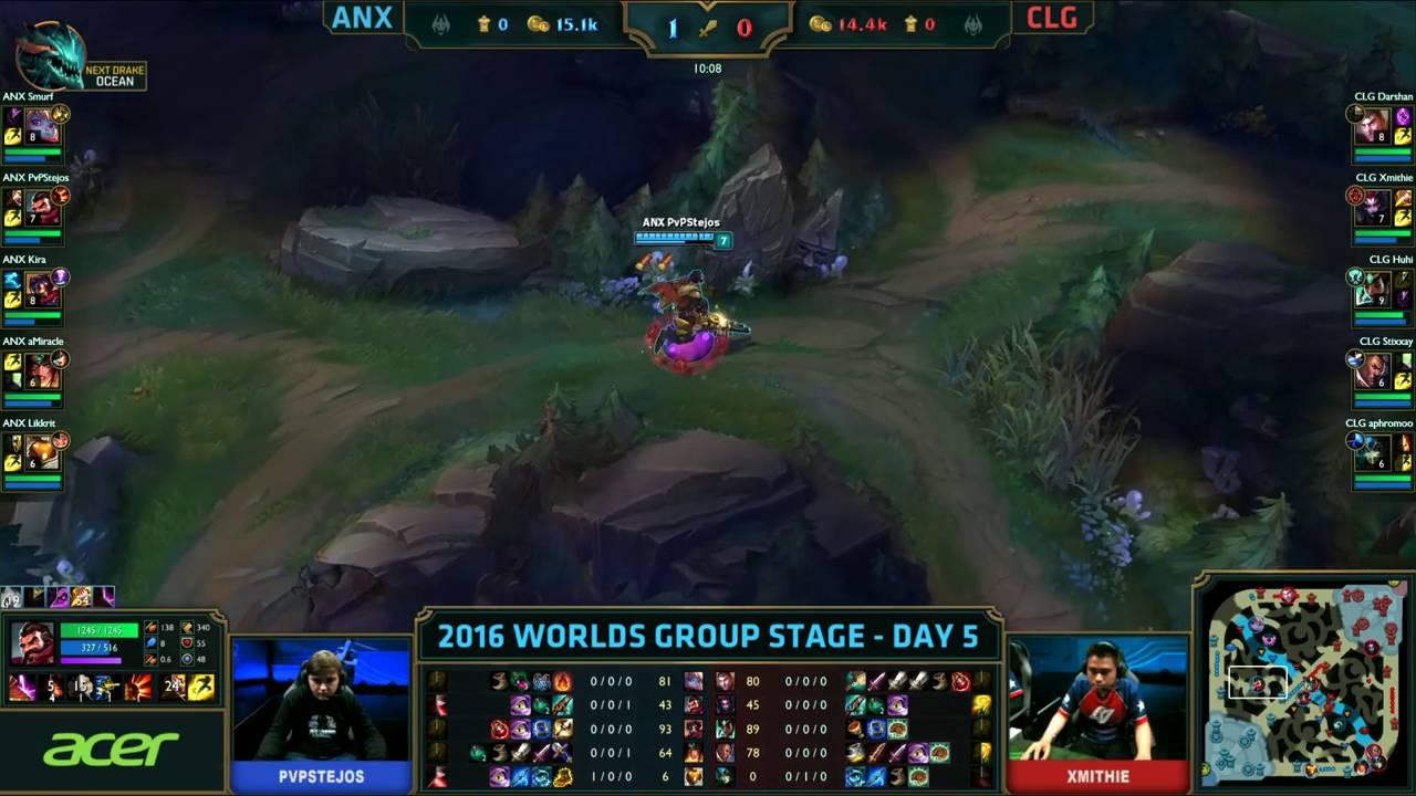 ANX vs CLG - Huhi's Flash
