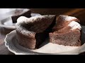粉・メレンゲ・生クリーム不要！生チョコみたいな濃厚ガトーショコラ / 手作りバレンタイン