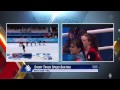 Marianne St Gelais watches boyfriend Charles Hamelin win gold